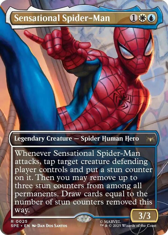Sensational Spider-Man (Borderless) #25 Marvel's Spider-Man: Eternal-Legal NM