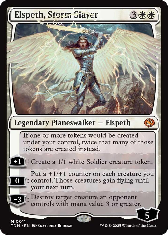 Elspeth Storm Slayer #11 Tarkir: Dragonstorm NM
