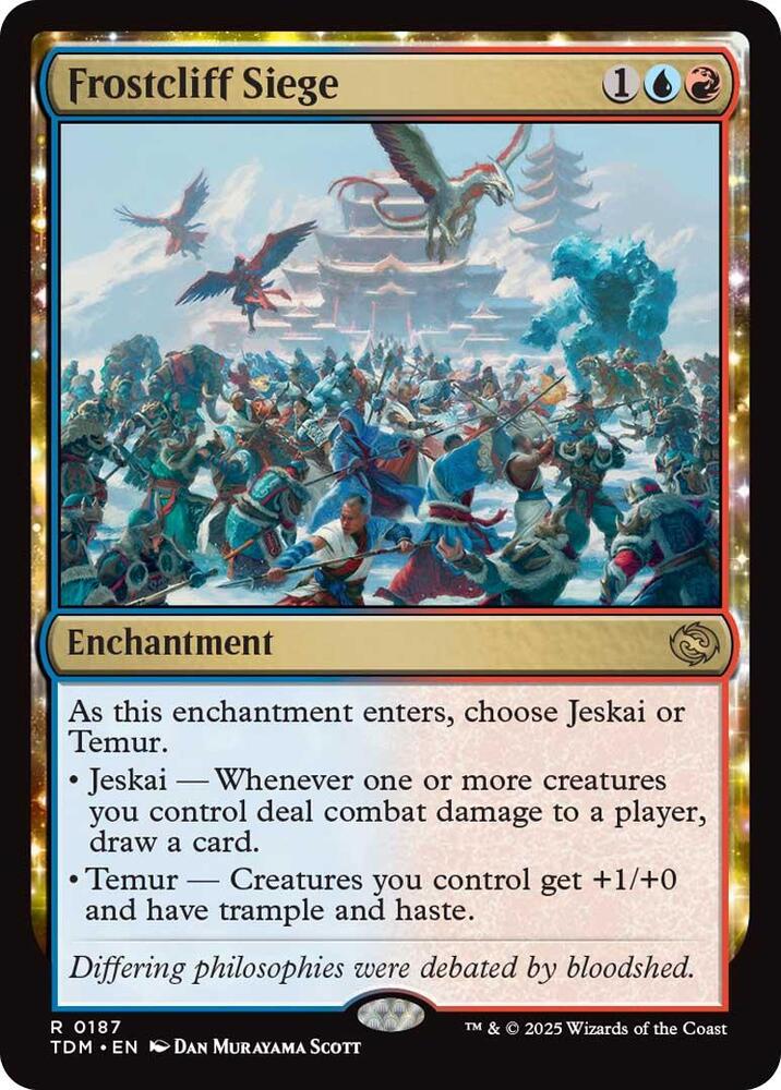 Frostcliff Siege #187 Tarkir: Dragonstorm NM