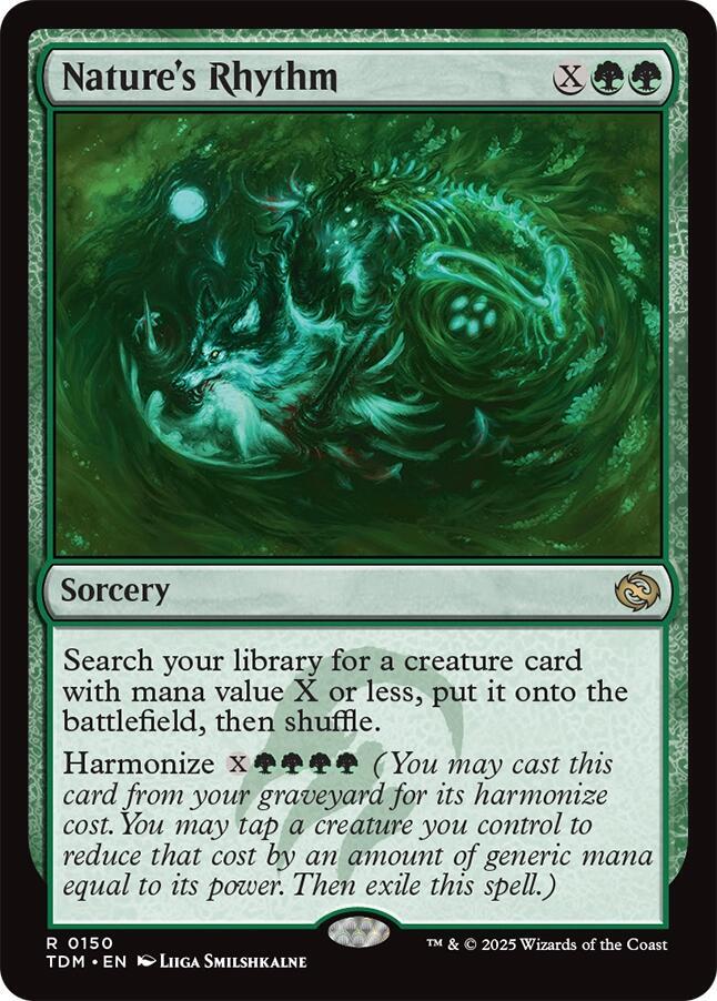Natures Rhythm #150 Tarkir: Dragonstorm NM