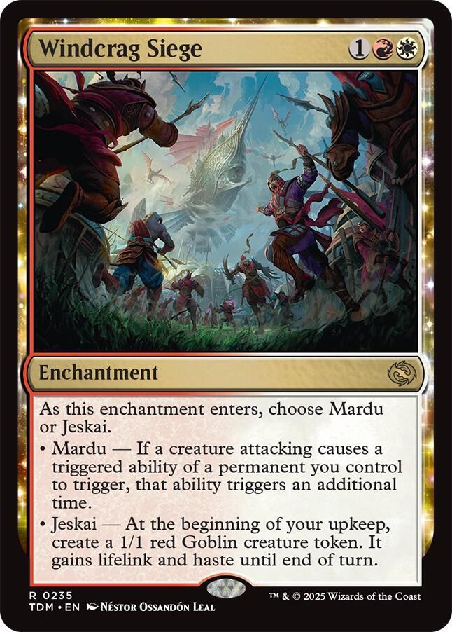 Windcrag Siege #235 Tarkir: Dragonstorm NM