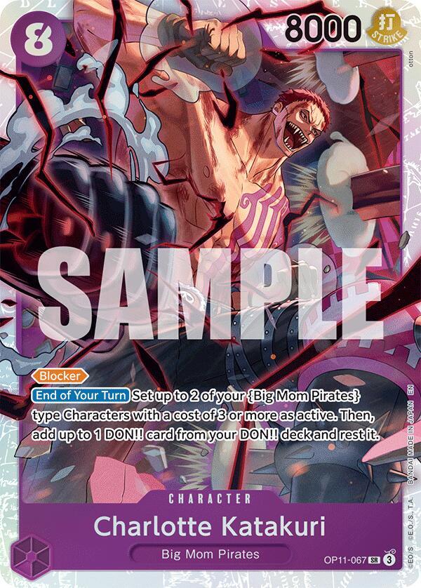 Charlotte Katakuri (067) OP11-067 A Fist of Divine Speed NM