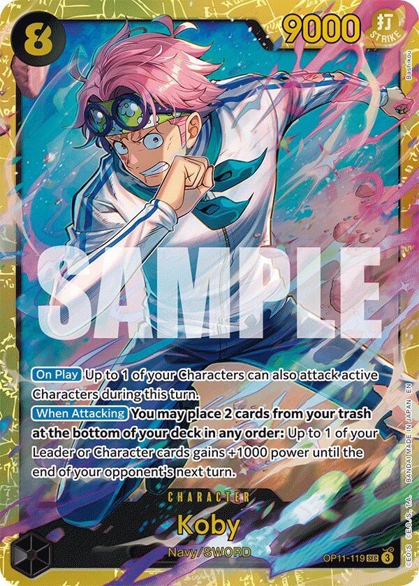 Koby OP11-119 A Fist of Divine Speed NM