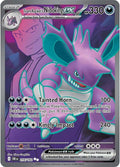Team Rocket's Nidoking ex 216/182 Holo SV10: Destined Rivals NM