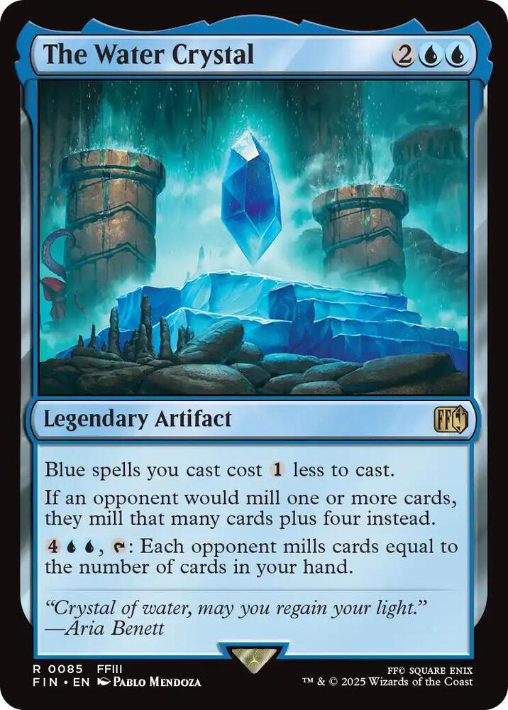 The Water Crystal #85 FINAL FANTASY NM