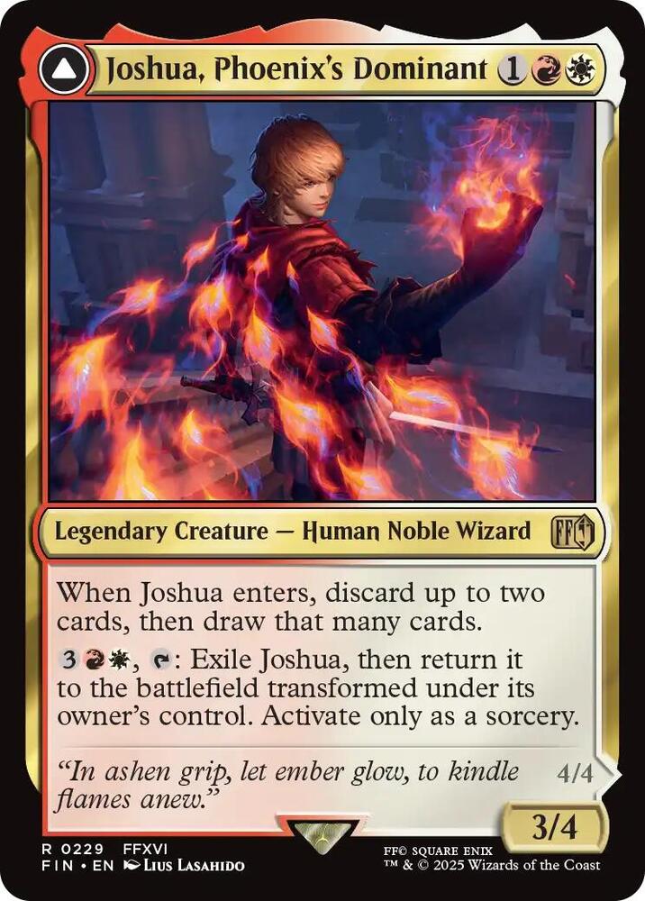 Joshua Phoenixs Dominant #229 FINAL FANTASY NM