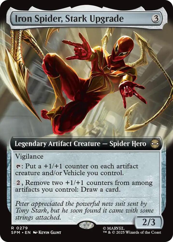 Iron Spider, Stark Upgrade (Extended Art) #279 Marvel's Spider-Man NM