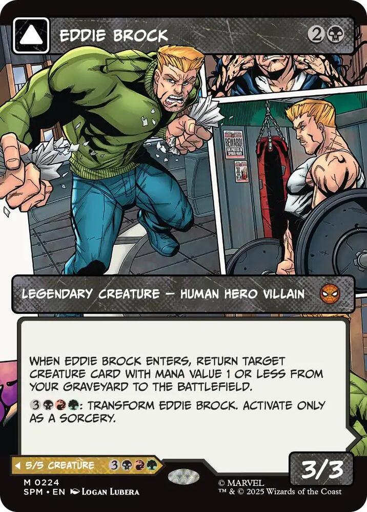 Eddie Brock (Borderless) #224 Marvel's Spider-Man NM
