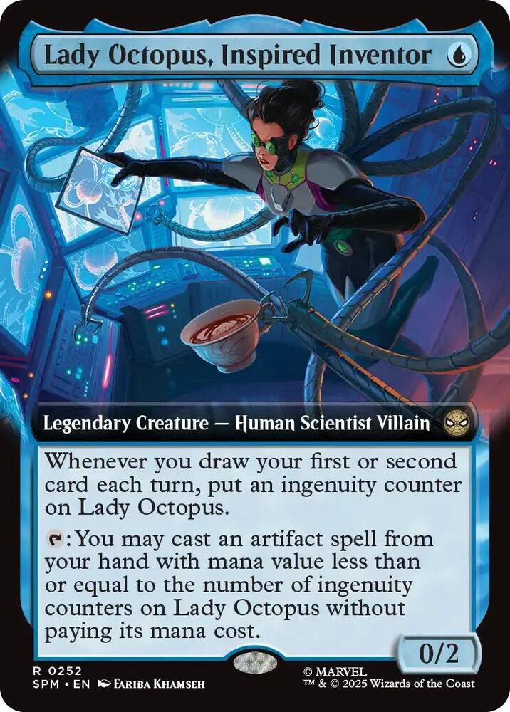 Lady Octopus, Inspired Inventor (Extended Art) #252 Marvel's Spider-Man NM