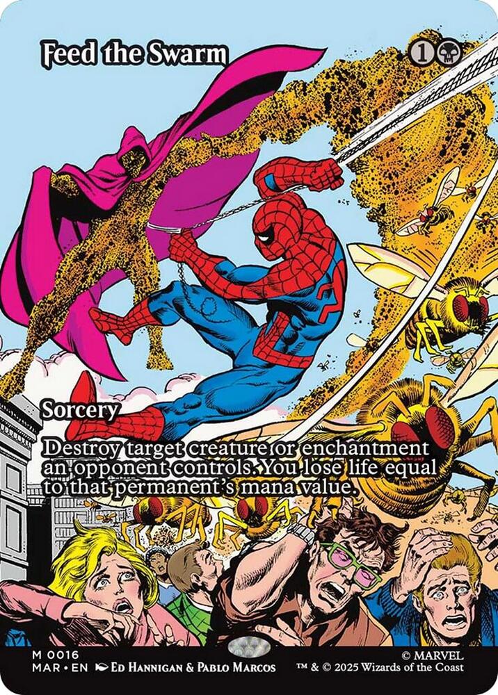 Feed the Swarm (Borderless) #16 Marvel Universe Eternal-Legal NM
