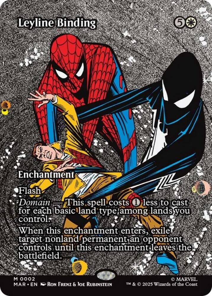 Leyline Binding Borderless #2 Marvel Universe Eternal-Legal NM
