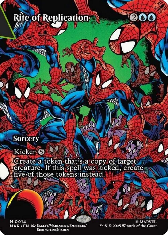 Rite of Replication (Borderless) #14 Marvel Universe Eternal-Legal NM