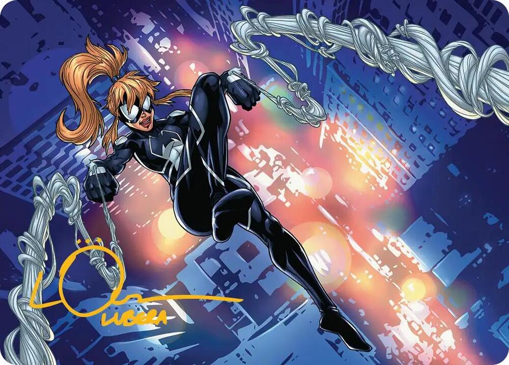 Arana, Heart of the Spider Art Card (Gold-Stamped Signature) #37 Art Series: Marvel's Spider-Man NM