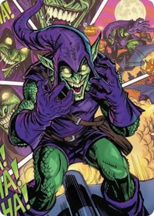 Green Goblin Art Card 54 #49 Art Series: Marvel's Spider-Man NM