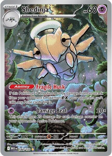 Shedinja 144/132 Holo ME01: Mega Evolution NM