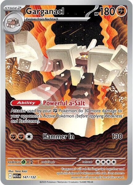 Garganacl 147/132 Holo ME01: Mega Evolution NM