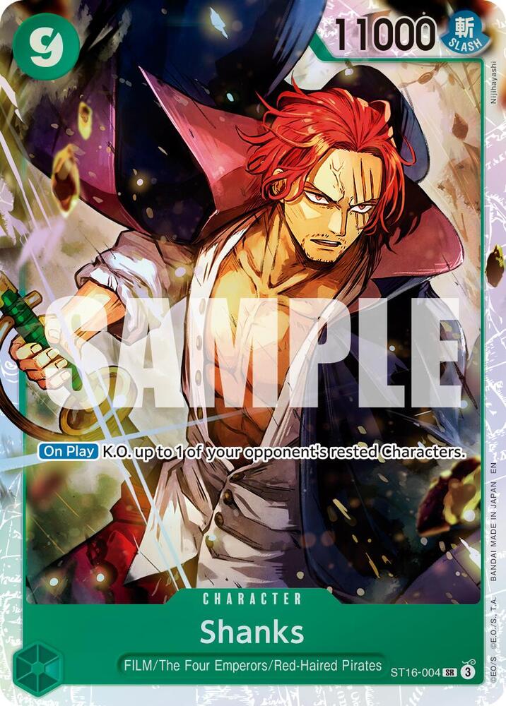 Shanks (Reprint) ST16-004 Premium Booster -The Best- Vol. 2 NM