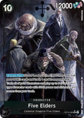 Five Elders (Alternate Art) OP13-082 Carrying On His Will NM
