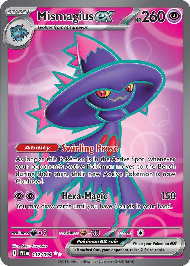 Mismagius ex - 112/094 Holo ME02: Phantasmal Flames NM