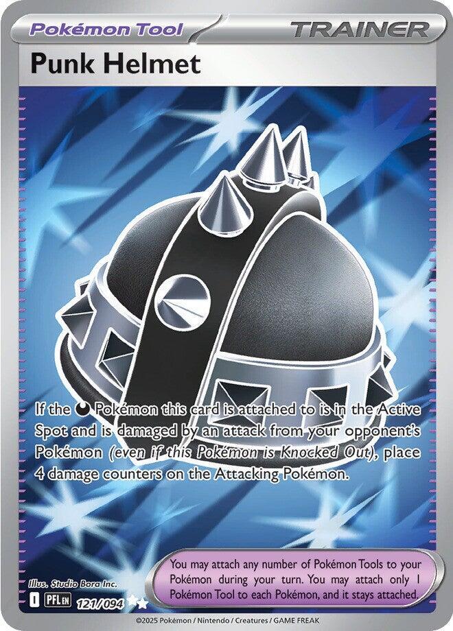 Punk Helmet 121/094 Holo ME02: Phantasmal Flames NM