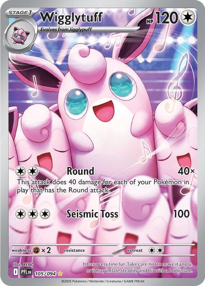 Wigglytuff 105/094 Holo ME02: Phantasmal Flames NM