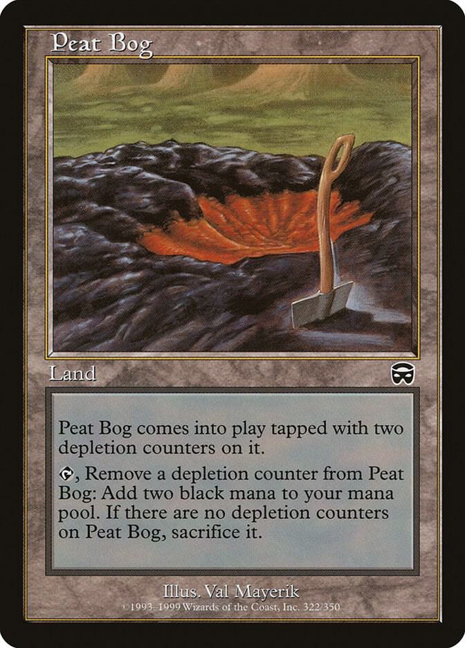 Peat Bog #322 Mercadian Masques NM