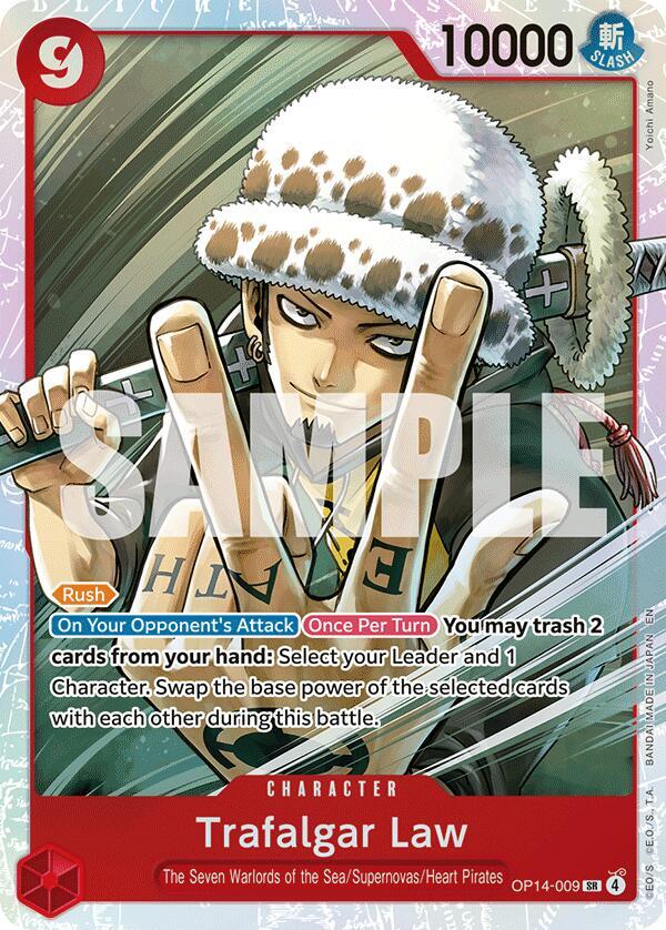 Trafalgar Law - OP14-009 The Azure Sea's Seven NM