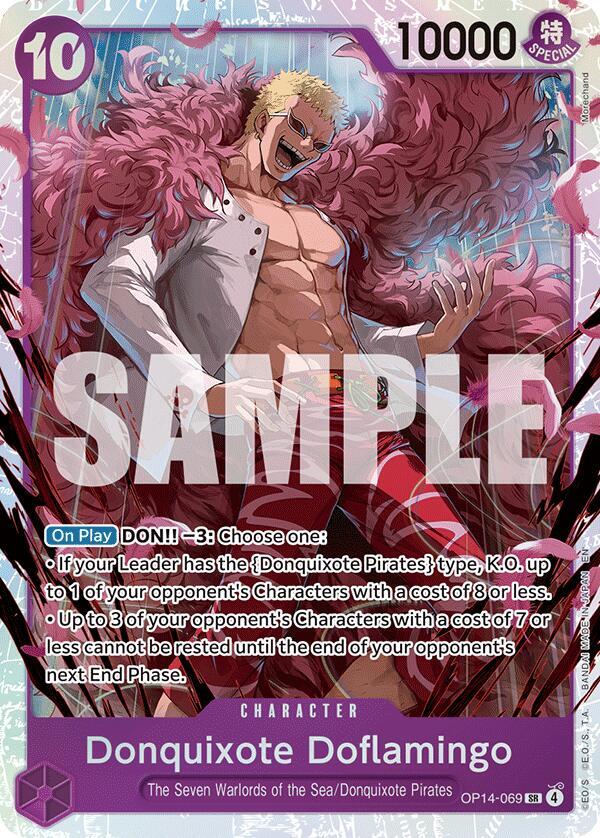 Donquixote Doflamingo OP14-069 The Azure Sea's Seven NM