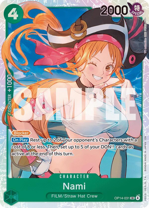 Nami OP14-031 The Azure Sea's Seven NM