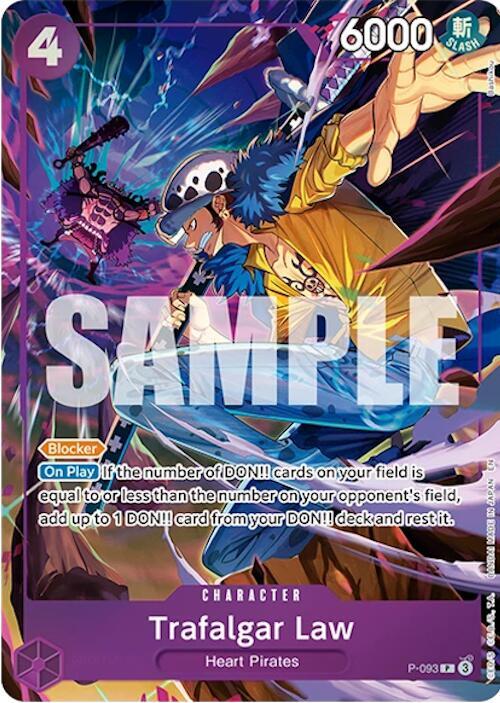 Trafalgar Law (Illustration Box Vol.6) P-093 One Piece Promotion Cards NM
