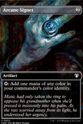 Arcane Signet (Borderless) #653 Commander Masters NM