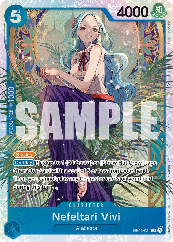 Nefeltari Vivi (024) EB03-024 Extra Booster: One Piece Heroines Edition NM