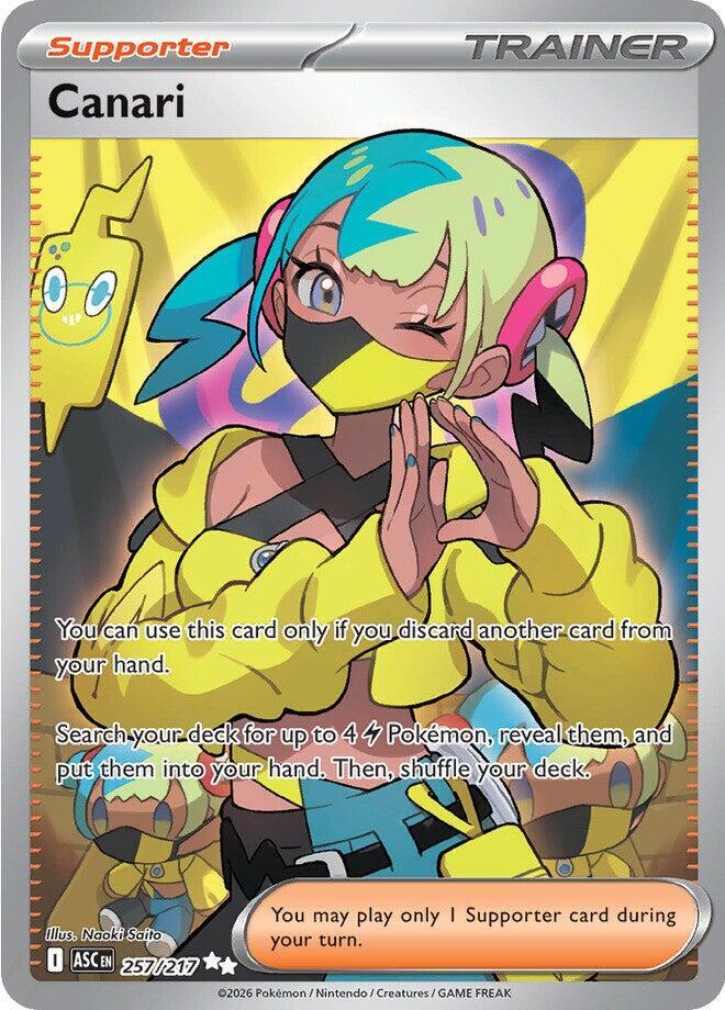 Canari 257/217 Holo ME: Ascended Heroes NM
