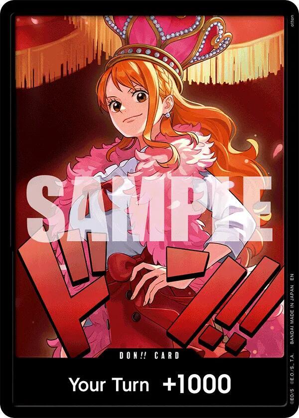 DON!! Card (Nami) Extra Booster: One Piece Heroines Edition NM