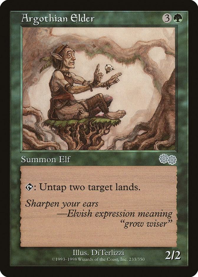Argothian Elder #233 Urza's Saga NM