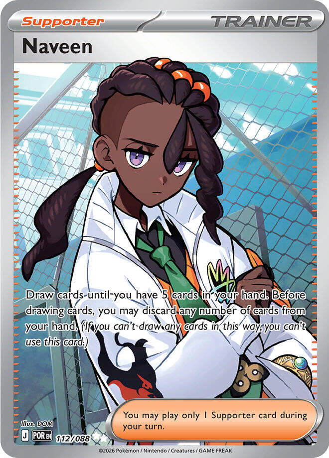 Naveen 112/088 Holo ME03: Perfect Order NM