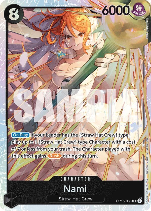 Nami OP15-086 Adventure on Kami's Island NM