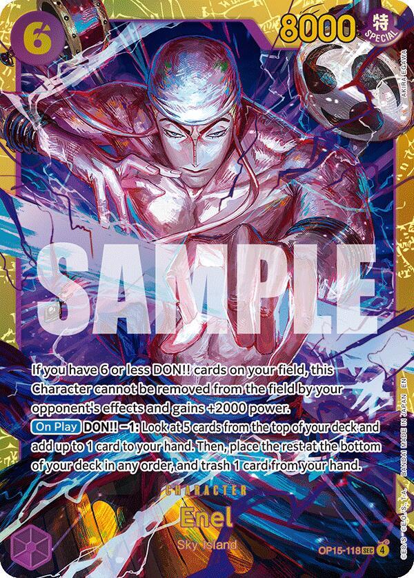 Enel OP15-118 Adventure on Kami's Island NM