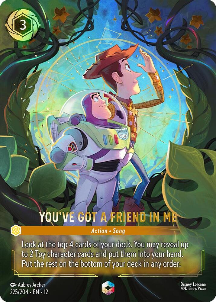 You've Got a Friend in Me (Enchanted) 225/204 Wilds Unknown Holo Enchanted