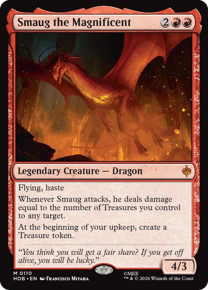 Smaug the Magnificent #110 The Hobbit NM
