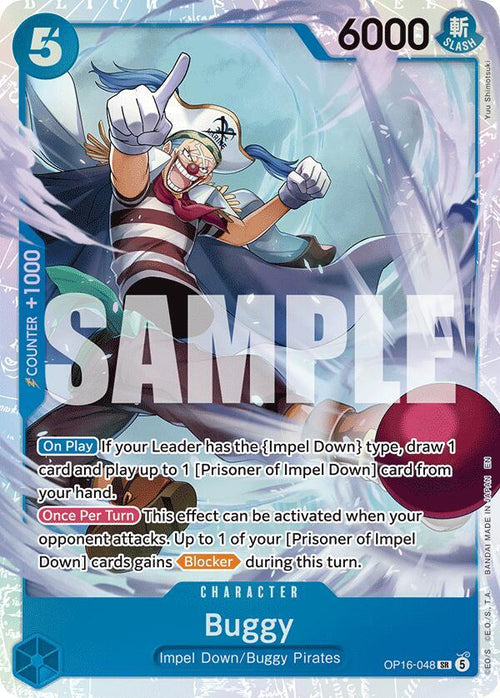 Buggy OP16-048 The Time of Battle NM