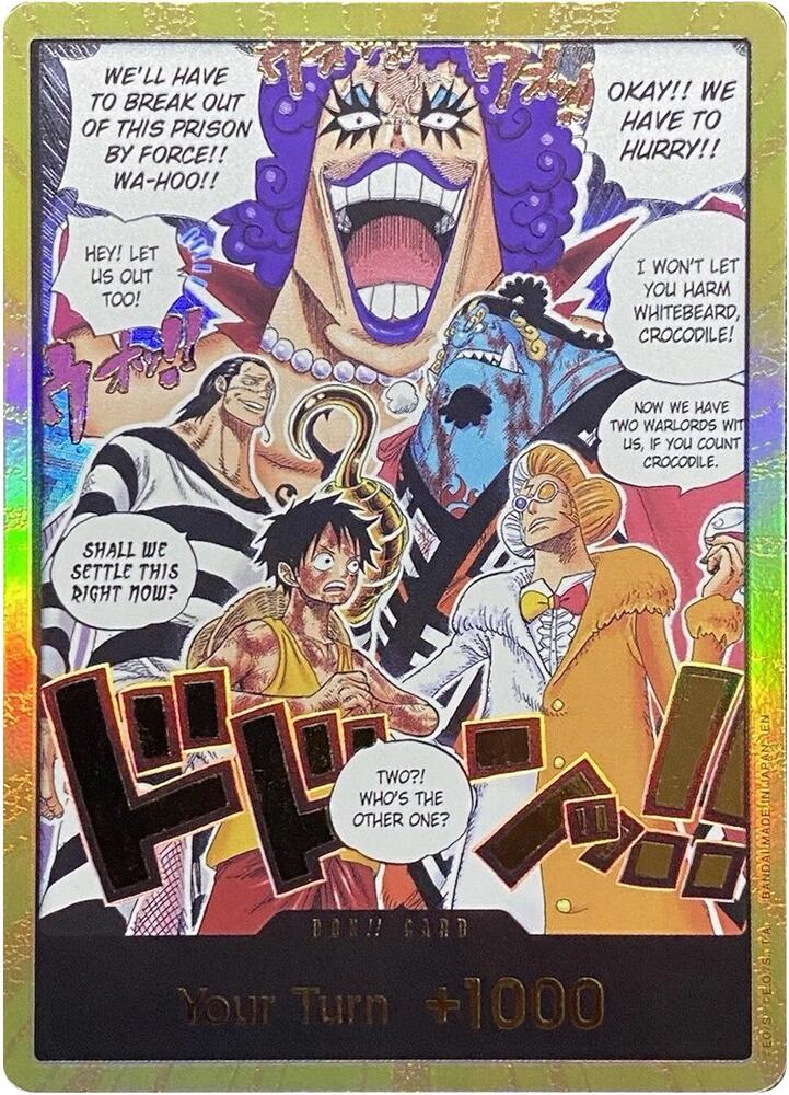 DON!! Card (Alternate Art) (Gold) The Time of Battle NM