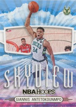 Giannis Antetokounmpo #3 2022-23 Hoops Winter  Skyview Milwaukee Bucks NM