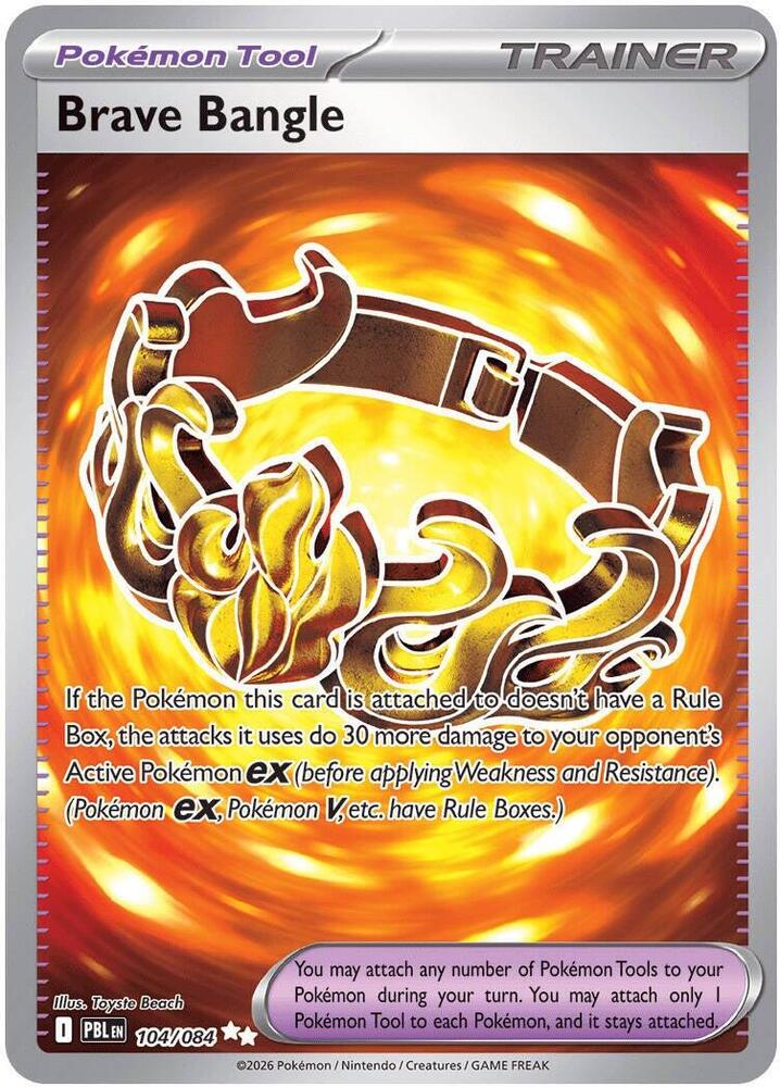 Brave Bangle 104/084 Holo ME05: Pitch Black NM