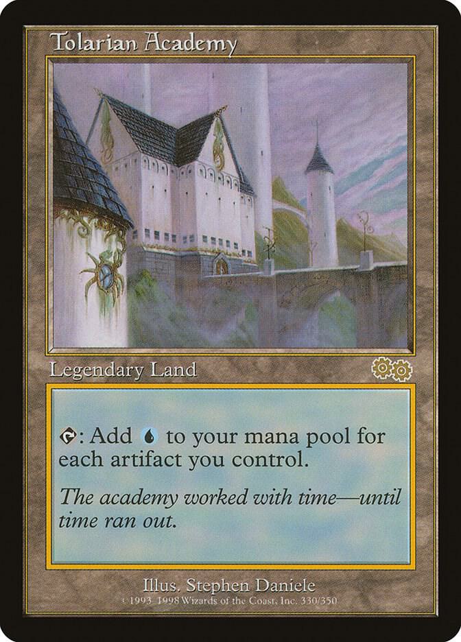 Tolarian Academy #330 Urza's Saga NM