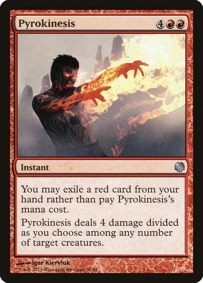 Pyrokinesis #32 Duel Decks: Heroes vs. Monsters NM