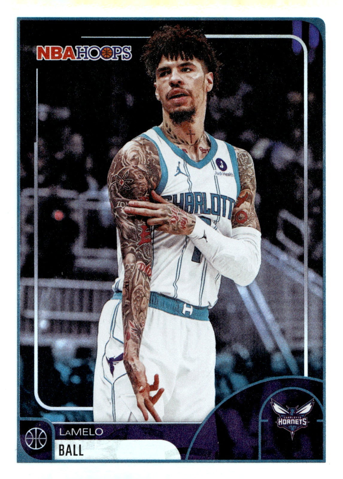 LaMelo Ball #185 2025-26 Hoops Base Charlotte Hornets NM