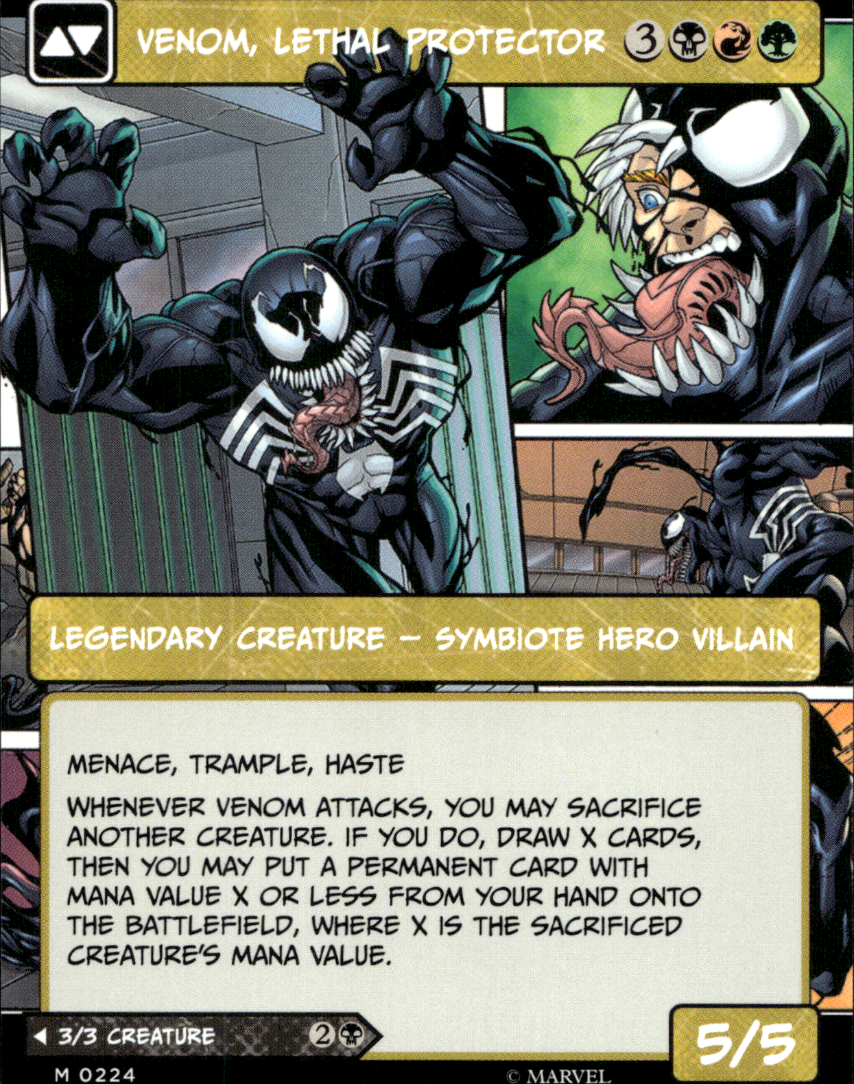 Eddie Brock (Borderless) #224 Marvel's Spider-Man NM