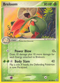 Breloom 22/106 Reverse Holo EX Emerald DMG
