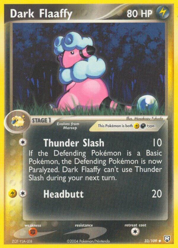 Dark Flaaffy 33/109 EX Team Rocket Returns MP
